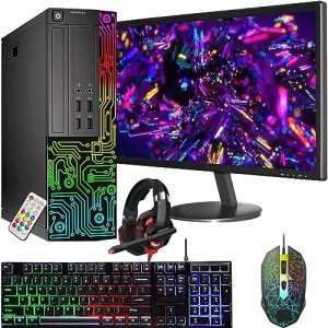 Dell OptiPlex RGB Gaming PC with Monitor & Accessories