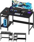 MINOSYS 47” Gaming Desk with Monitor Stand