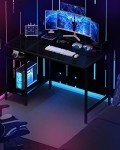 MINOSYS 47” Gaming Desk with Monitor Stand