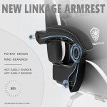 Ergonomic Dowinx Gaming Chair with Massage Footrest