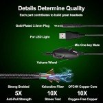 Jimonyer Stereo Gaming Headset with RGB Light