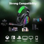 Jimonyer Stereo Gaming Headset with RGB Light