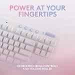 Logitech G713 Wired Mechanical Gaming Keyboard - White Mist