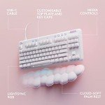 Logitech G713 Wired Mechanical Gaming Keyboard - White Mist