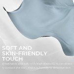 Dowinx Breathable Gaming Chair with Footrest, Blue