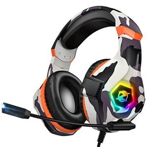 3D Surround Gaming Headset with Noise-Canceling Mic