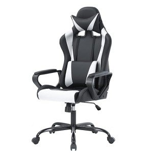 Ergonomic Racing Gaming Chair with 360° Rotating Arms