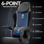 Dowinx Ergonomic Gaming Chair with Massage Support