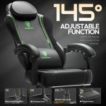 Dowinx Ergonomic Gaming Chair with Massage Support