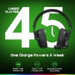 Wireless 3D Stereo Gaming Headset with ENC Mic