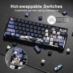 XVX 60% RGB Wireless Mechanical Gaming Keyboard