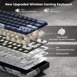 XVX 60% RGB Wireless Mechanical Gaming Keyboard