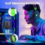 G63 Gaming Headset with Noise-Canceling Microphone