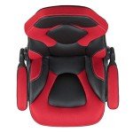 High-Back Racing Style Gaming Chair - Red/Black