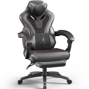 Dowinx Gaming Chair with Footrest and Massage