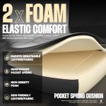 Dowinx Gaming Chair with Footrest and Massage