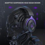 EKSA E900 Gaming Headset with Detachable Mic