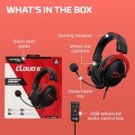 HyperX Cloud II Gaming Headset with Surround Sound