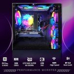 Powerful Gaming PC with GTX 1660 & RGB Setup