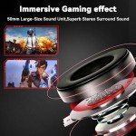 Jimonyer RGB Gaming Headset with Noise Cancelling Mic