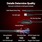 Jimonyer RGB Gaming Headset with Noise Cancelling Mic