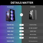 Novatech Phantom 2.0 Prebuilt Gaming Desktop PC