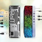 HP ProDesk Gaming PC with RGB, Intel i5, 16GB RAM