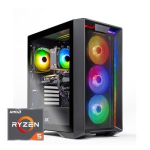 Skytech Nebula Gaming PC with Ryzen 5 and RX 6400