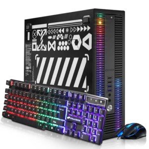 HP RGB Gaming Desktop with GeForce GTX 750 Ti