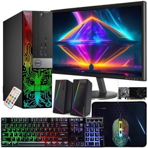 Dell OptiPlex 3060 RGB Gaming Desktop Bundle