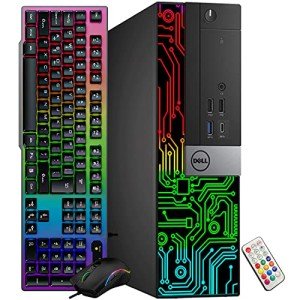 Dell Intel i5 Gaming PC with RGB Keyboard & Mouse