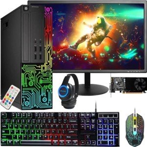 Dell RGB Gaming Desktop with 24-Inch Monitor