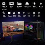 STGAubron Gaming PC, Intel i7, 16GB RAM, RGB