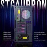 STGAubron i7 Gaming PC with RTX 3060 Setup