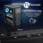 NINGMEI Master Gaming PC - AMD Ryzen & RTX 4060