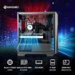 NINGMEI Master Gaming PC - AMD Ryzen & RTX 4060