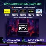 NINGMEI Master Gaming PC - AMD Ryzen & RTX 4060