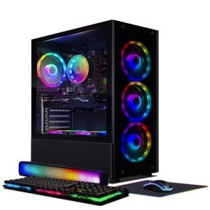 STGAubron High-Performance Gaming PC with RGB Sound