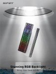 RGB Gaming Keyboard with Customizable Keys