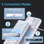 DIERYA T63 60% Wireless RGB Gaming Keyboard