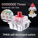 DIERYA T63 60% Wireless RGB Gaming Keyboard