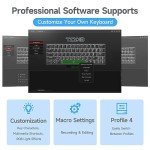 DIERYA T63 60% Wireless RGB Gaming Keyboard