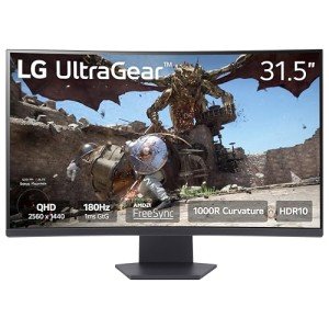 LG 32-inch Curved Gaming Monitor 180Hz QHD