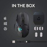 Logitech G502 Lightspeed Wireless Gaming Mouse - Black