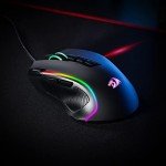 Redragon M612 Predator RGB Gaming Mouse, 8000 DPI
