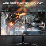 24" Curved Gaming Monitor, 144Hz, FHD 1080P