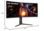 LG UltraGear 34-Inch Curved Gaming Monitor