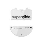 Superglide Glass Mouse Skates for Balanced Gaming
