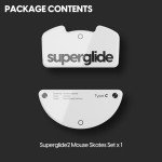 Superglide Glass Mouse Skates for Balanced Gaming