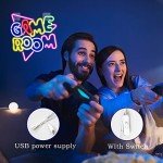 Colorful Neon LED Signs for Gaming Rooms